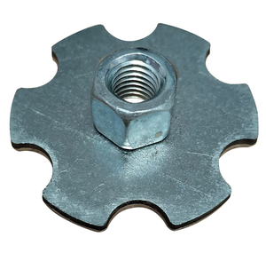 ECROU RONDELLE PLATE CRANTÉE M8X40